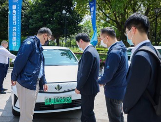 兩江新區(qū)車企牽手曹操出行 重慶迎首批換電網(wǎng)約車