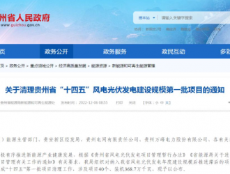 涉及國(guó)家電投等15家企業(yè)，貴州40個(gè)風(fēng)電、光伏項(xiàng)目被清理